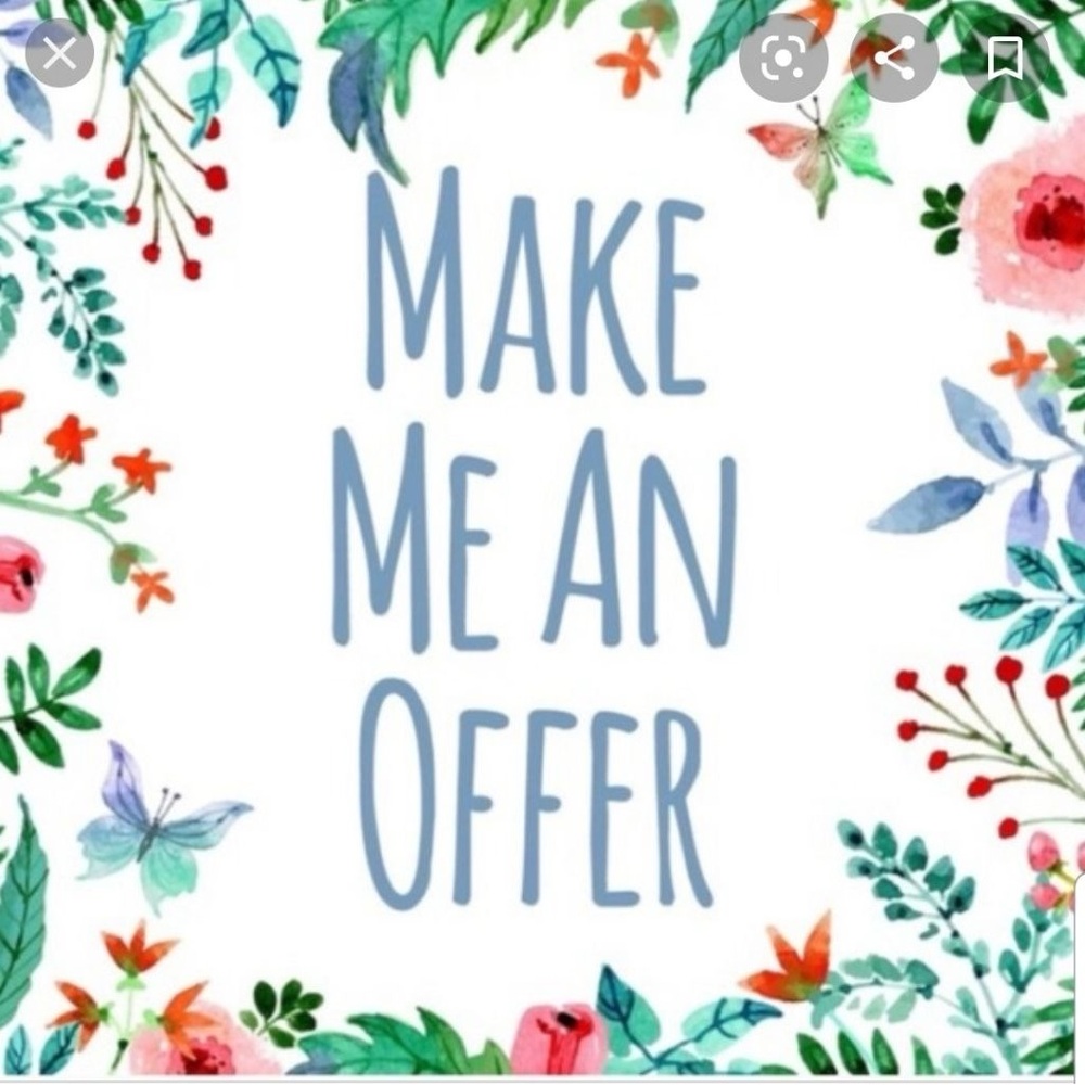 All reasonable offers considered 😊